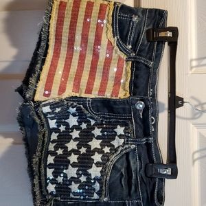 American Flag Shorts